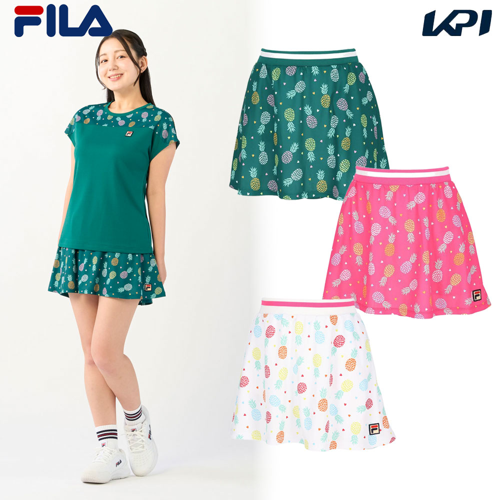 フィラ FILA 庭球御召しもの レディース   スカート CZ6SGW009 2026SS