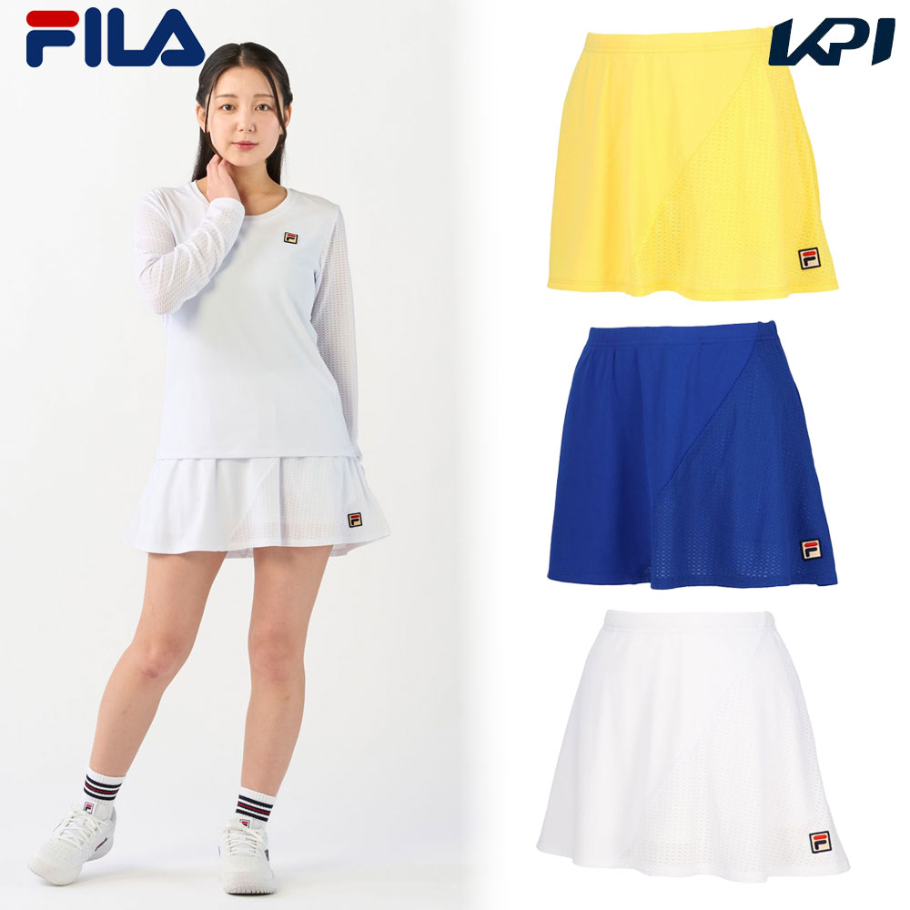 フィラ FILA 庭球御召しもの レディース   スカート CZ6SGW030 2026SS