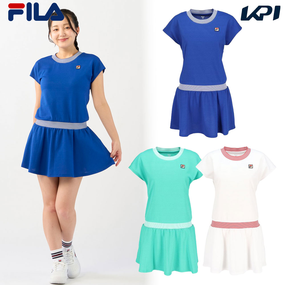 フィラ FILA 庭球お召しもの レディース   衣装 CZ6SGW035 2026SS テニス-レディースウェア