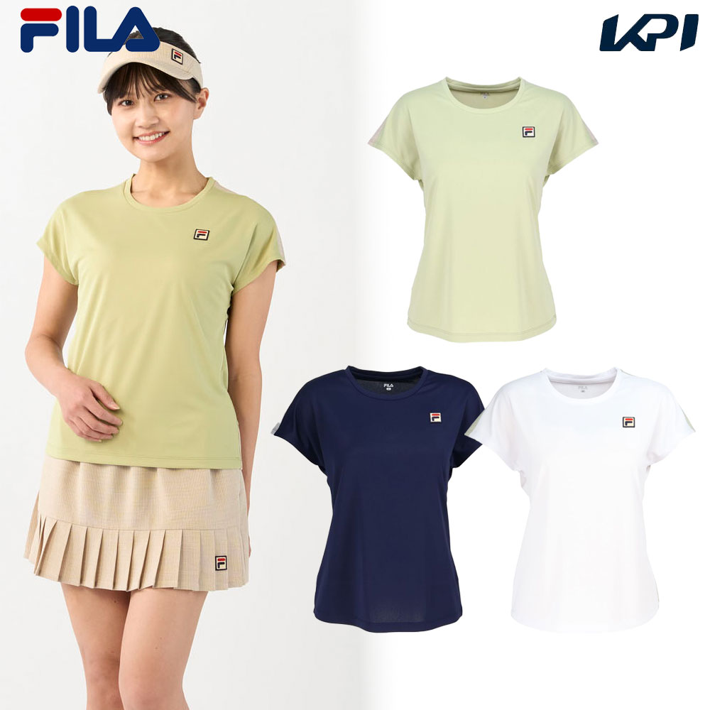 フィラ FILA テニスウェア レディース ゲームシャツ CZ6SGW045 2026SS｜ウェルネスをサポートするWellMe
