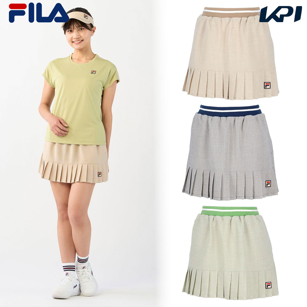 フィラ FILA 庭球御召しもの レディース   スカート CZ6SGW047 2026SS