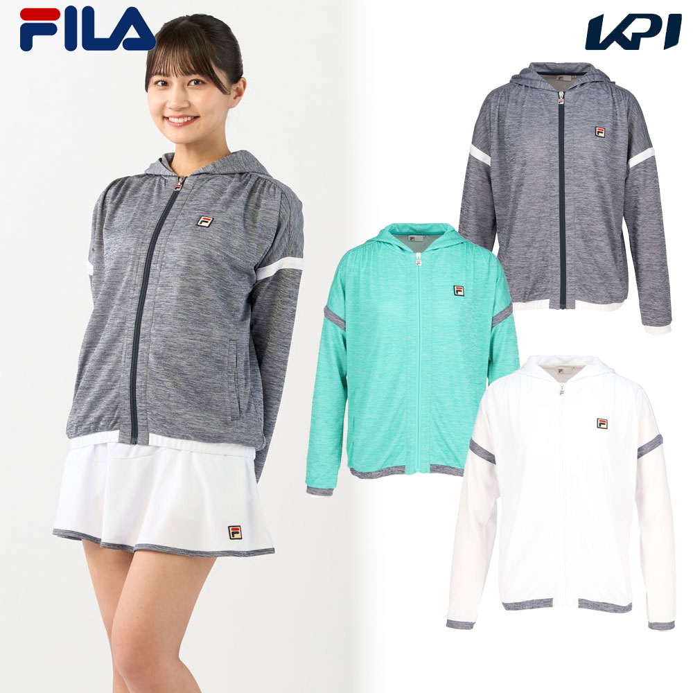 フィラ FILA テニスウェア レディース フルジップパーカー CZ6SGW048 2026SS