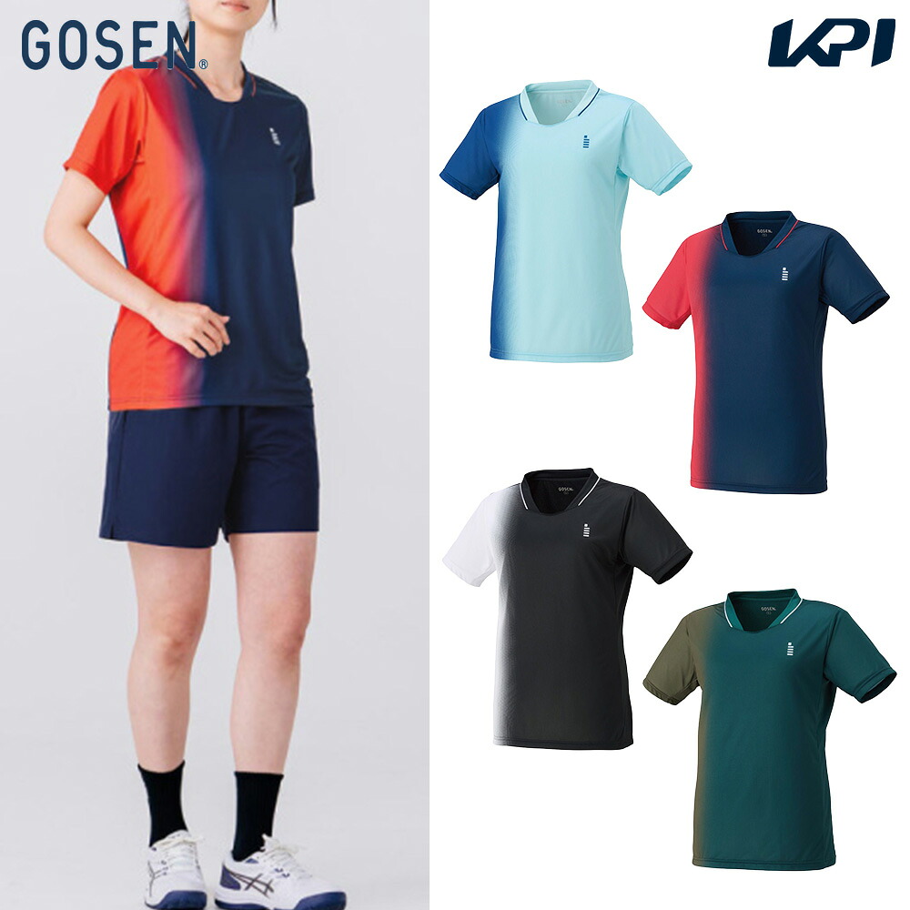 ゴーセン GOSEN テニスウェア レディース ゲームシャツ T2621 2026SS