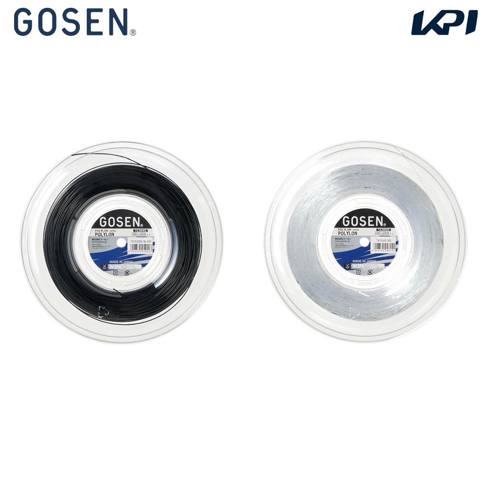 ゴーセン GOSEN テニスガット・ストリング POLYLON 17 ポリロン 17 200mロール TS1532