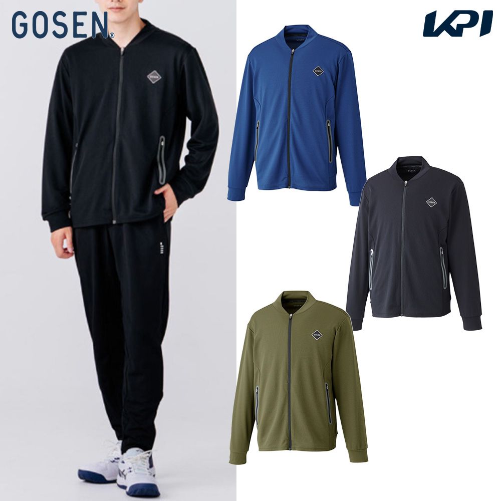 ゴーセン GOSEN テニスウェア ユニセックス ニットジャケット W2600 2026SS｜ウェルネスをサポートするWellMe