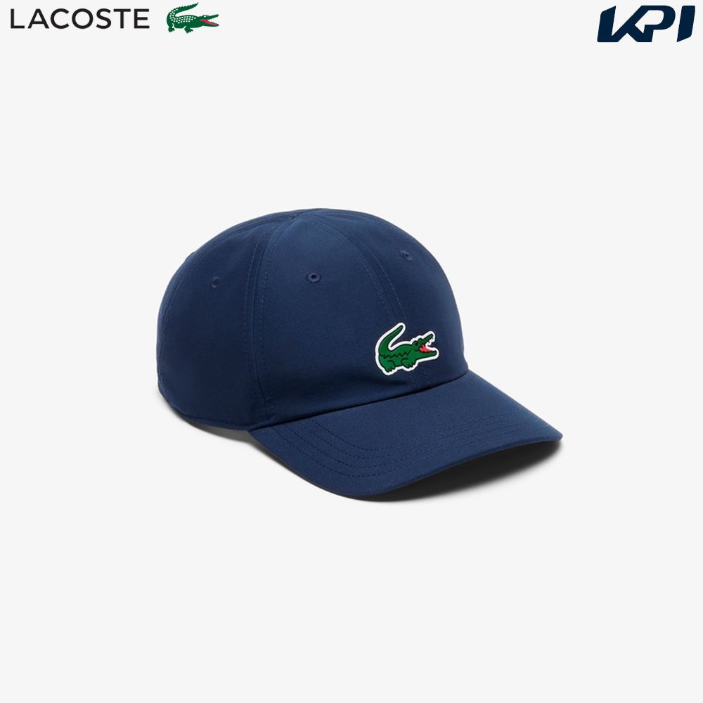ラコステ LACOSTE テニスキャップ・バイザー メンズ 「ノバク・ジョコビッチ」フロントワニロゴキャップ ネイビー RK2450-99-166「タオルキャンペーン対象」『即日出荷』