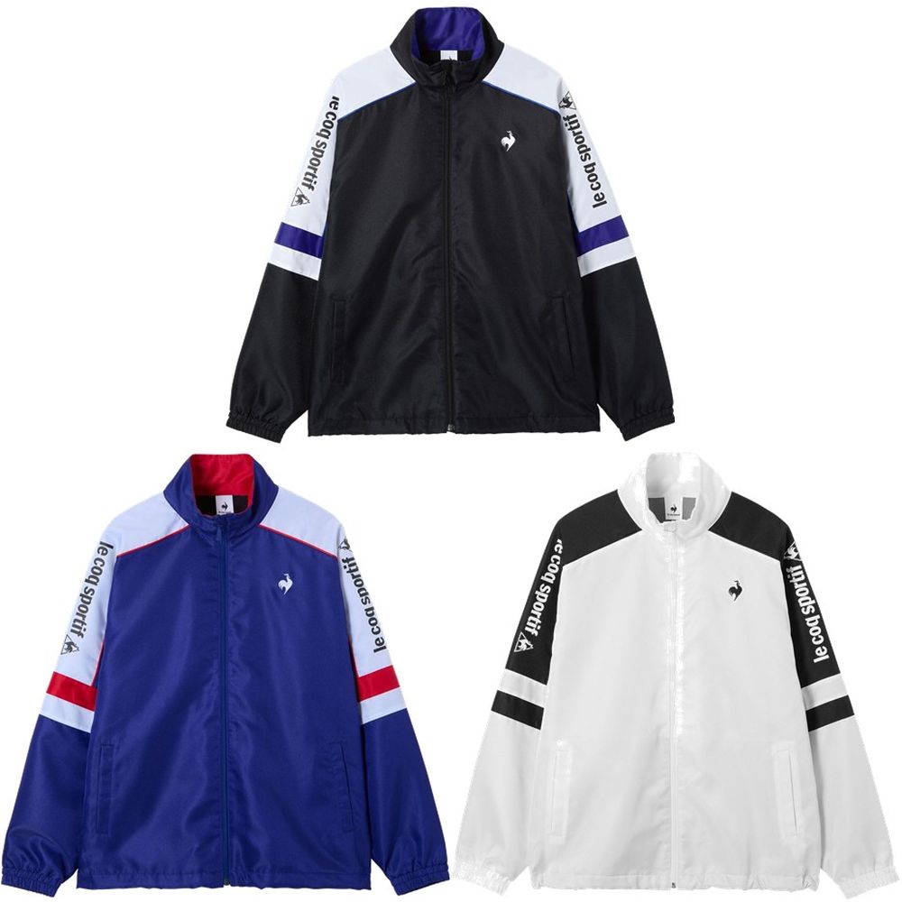 ルコック le coq sportif カジュアルウェア メンズ カラーブロックスタンドカラー裏起毛ジャケット LU5FWB30M 2025FW