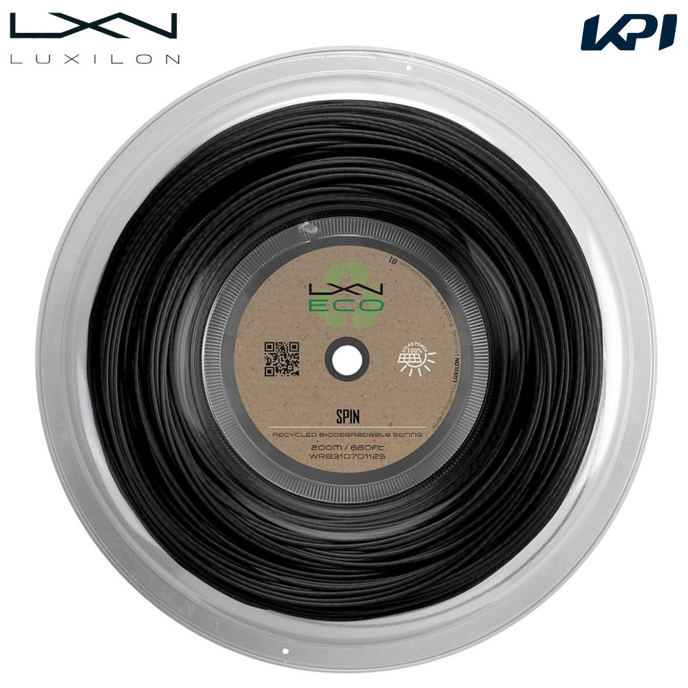 ルキシロン LUXILON テニスガット・ストリング LXN Eco Spin Reel ルキシロン エコスピン 200mロール ロールガット WR8310701125|ウェルネスをサポートするWellMe
