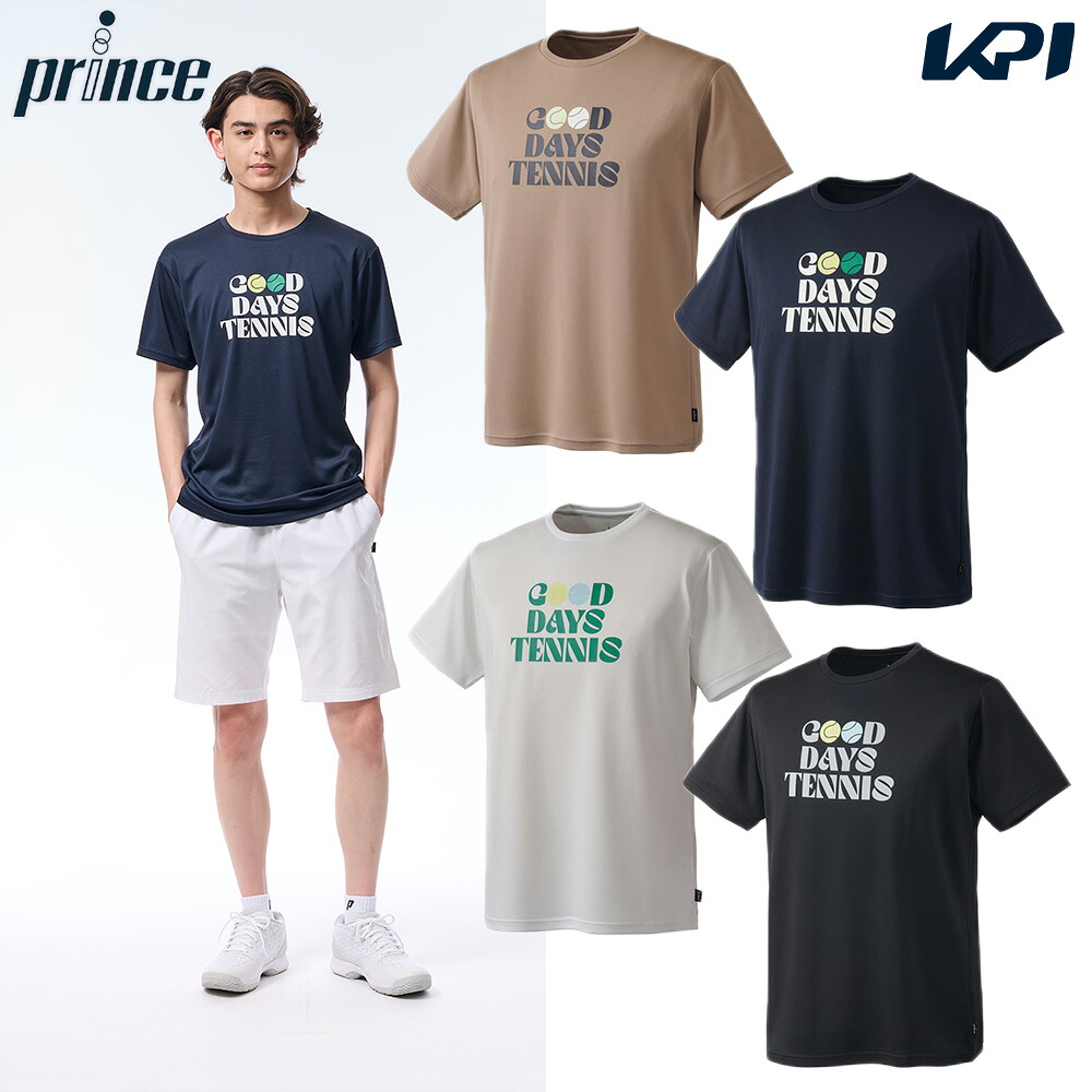 プリンス Prince テニスウェア メンズ Tシャツ MF5029 2025FW