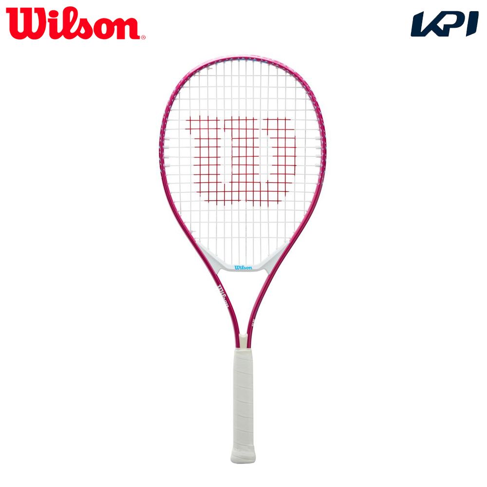 「ガット張り上げ済」ウイルソン Wilson ジュニア テニスラケット ULTRA POWER JR PINK 25 ウルトラパワー ジュニア WR187510H