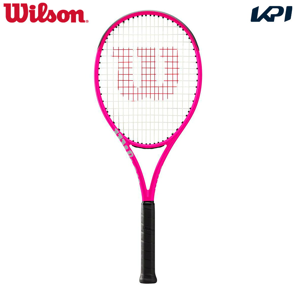 ウイルソン Wilson 硬式庭球櫂  BURN PINK 105 S V6  バーン サクラ色 105S V6 一こまのみ WR199811U