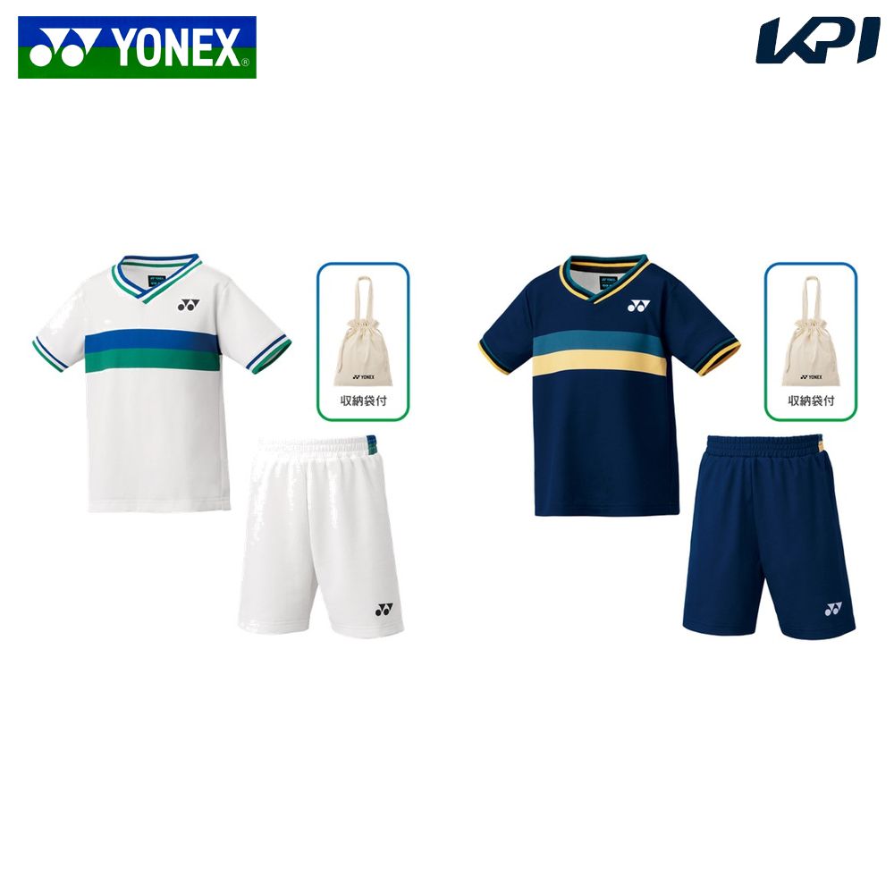 ヨネックス YONEX テニスウェア ジュニア Ｔシャツ＋ハーフパンツセット 48001J 2024FW