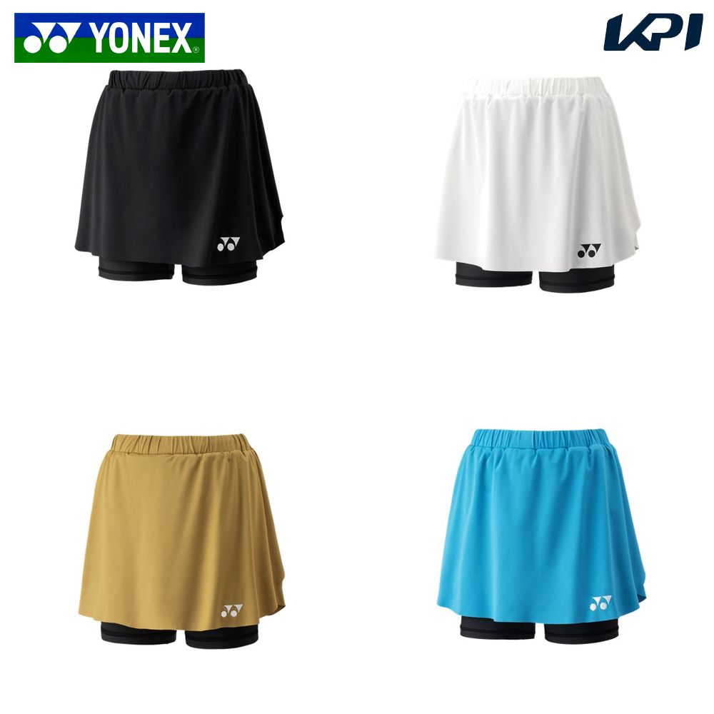 ヨネックス YONEX 庭球御召しもの レディース   ウィメンズスカート（下穿きスパッツ付） 26181 2025SS