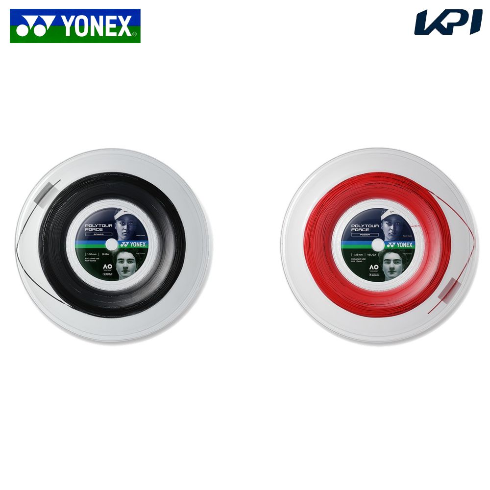 ヨネックス YONEX 庭球ガット・より糸    ポリツアーフォース125 200m一巻き  PTFO25R2