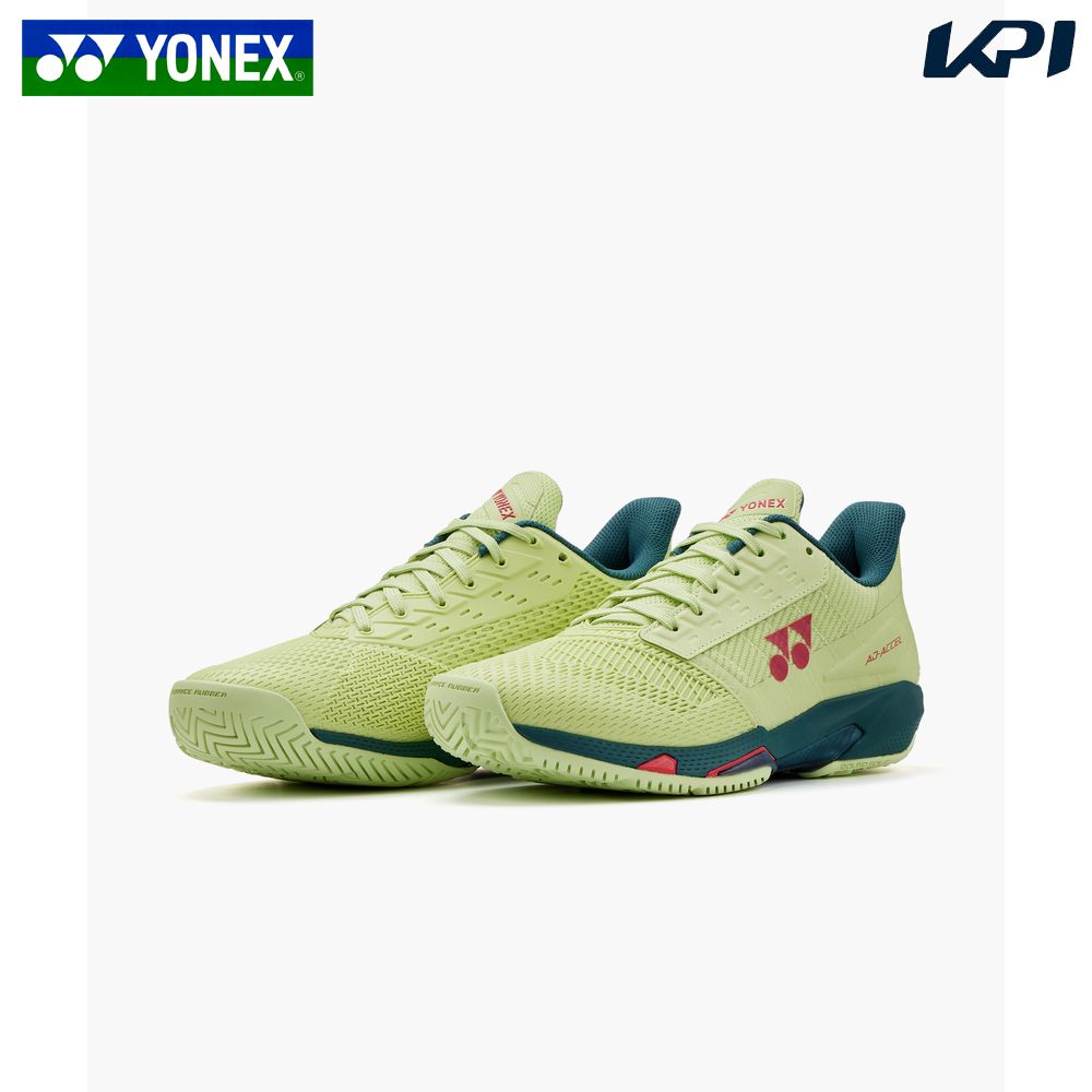ヨネックス YONEX テニスシューズ レディース パワークッションアドアクセルLAC サニーライム SHTAALA-644「エントリーでシューレースプレゼント」