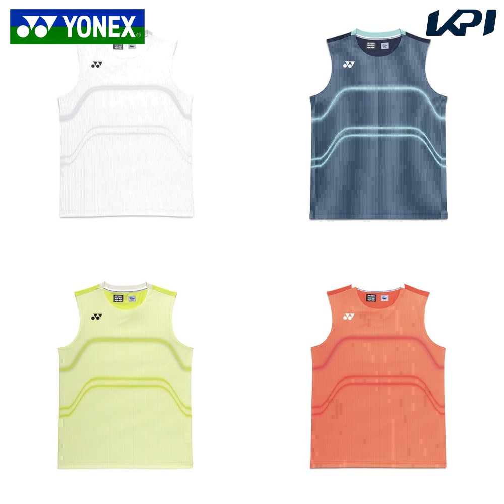 ヨネックス YONEX テニスウェア メンズ メンズゲームシャツ（ノースリーブ） 10714 2026SS