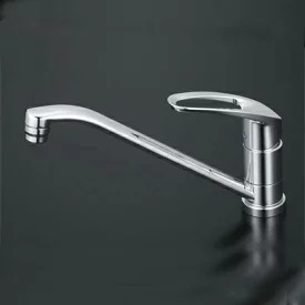 【原則として店卸し資産品】ＫＶＫ KM5011T 勝手もと用台付シングル生き胆練りあわせる栓