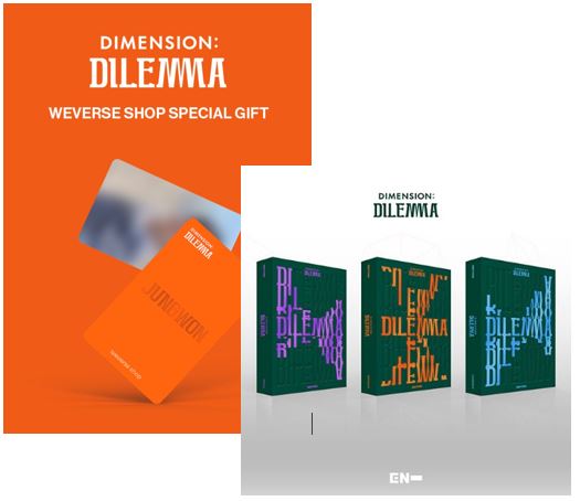 貨物輸送無料 Wevereseリリース記念厚生 Enhypen 準則1集結スクラップブック Dimension Dilemma 3素材揃い エンダッシュ 韓国快い音数表エキスプレッション Rootstour It