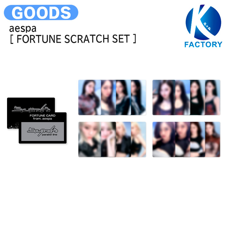 【楽天市場】aespa [ FORTUNE SCRATCH SET ] 2024 aespa LIVE TOUR SYNK