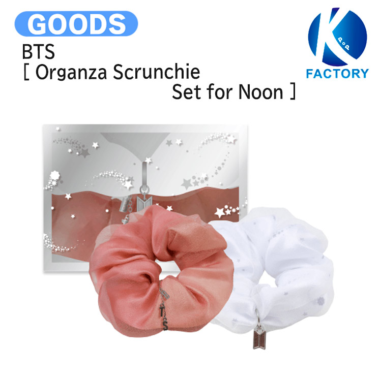 アイドル BTS FESTA Organza Scrunchie Set for Noon BTS - 2025 BTS FESTA X WEVERSE OFFICIAL MD ORGANZA SCRUNCHIE