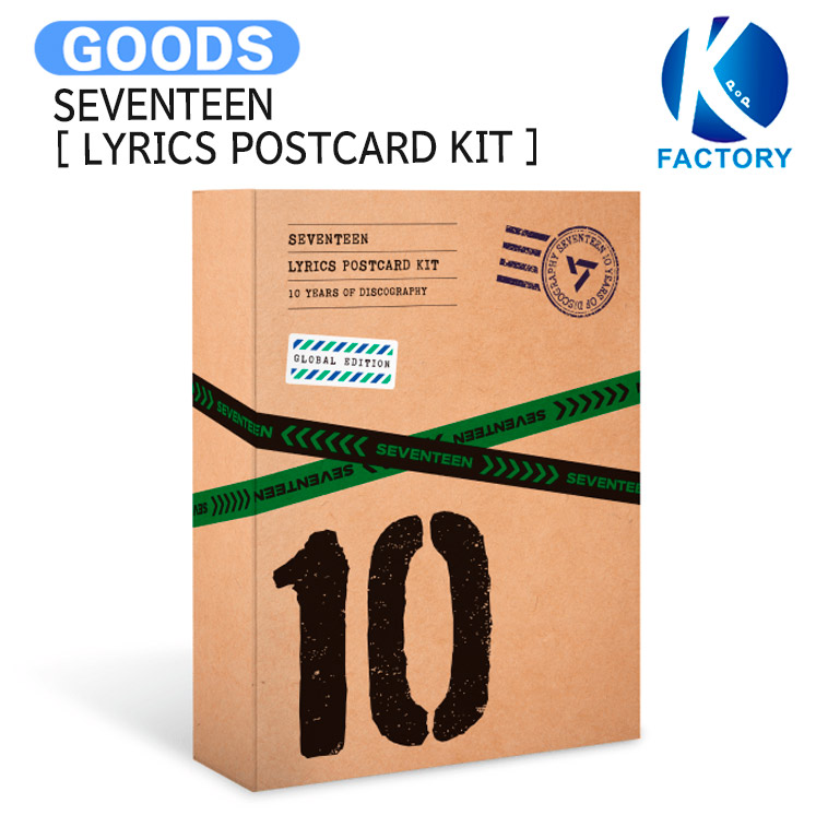 楽天市場】【おまけ付き】SEVENTEEN THANK CARD 30枚+封筒1枚
