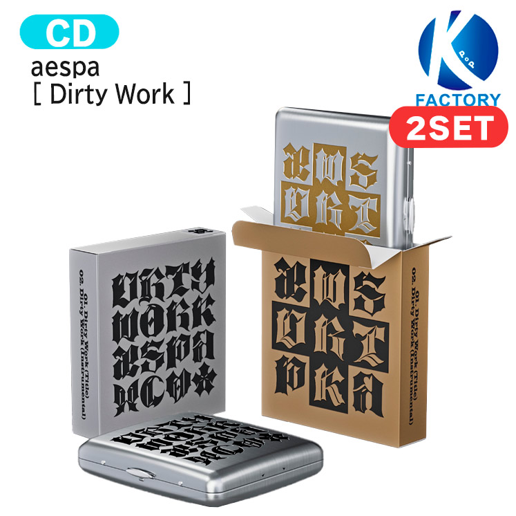 aespa Dirty Work ターゲット case ver. ウインター aespa - Dirty Work (Dirty Case Ver.)