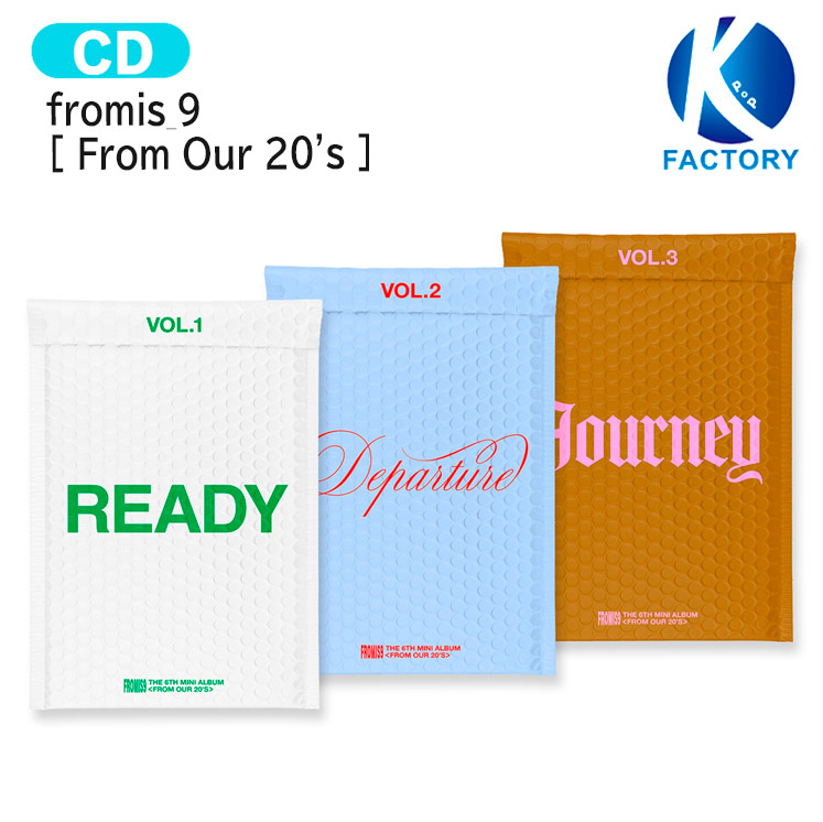 楽天市場】fromis_9 Photobook Ver [ From Our 20's ] 3種セット