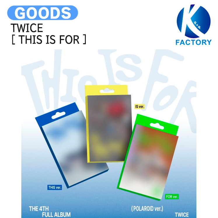 楽天市場】[初回特典終了+当店特典付] TWICE [ THIS IS FOR ] 3種