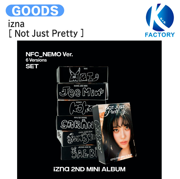 楽天市場】izna - Not Just Pretty / 2nd Mini Album (NFC_Nemo Ver