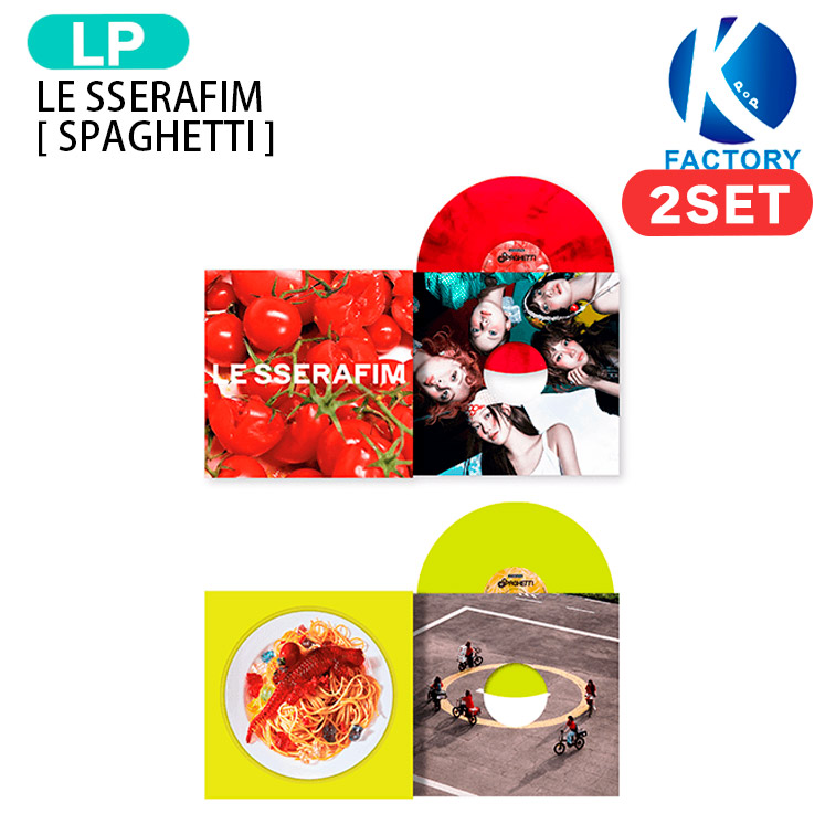 楽天市場】LE SSERAFIM - SPAGHETTI / VINYL ver / Tomato / Yellow