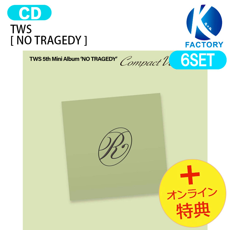 [オンライン特典] TWS COMPACT Ver. (RUSH) [ NO TRAGEDY ] 6種セット 5th Mini Album / トゥアス ツアーズ アルバム / 韓国音楽チャート反映 KPOP / 1次予約 / 送料無料
