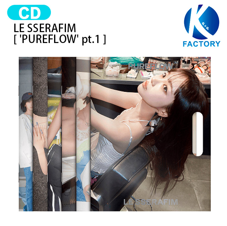 【楽天市場】[当店限定特典付] LE SSERAFIM COMPACT ver. [ PUREFLOW ] pt.1 6種選択 2nd ...