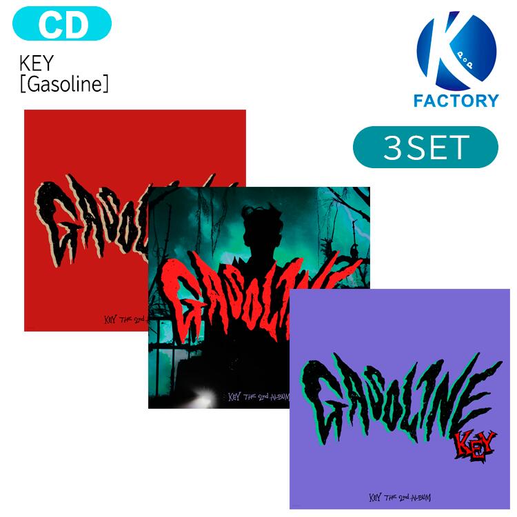 【楽天市場】送料無料 KEY 3種セット [Gasoline] (Floppy VHS Booklet ver)2nd Full Album