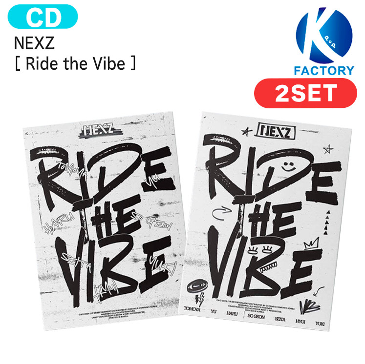楽天市場】NEXZ 通常版 2種選択 [ Ride the Vibe ] Korea 1st Single 