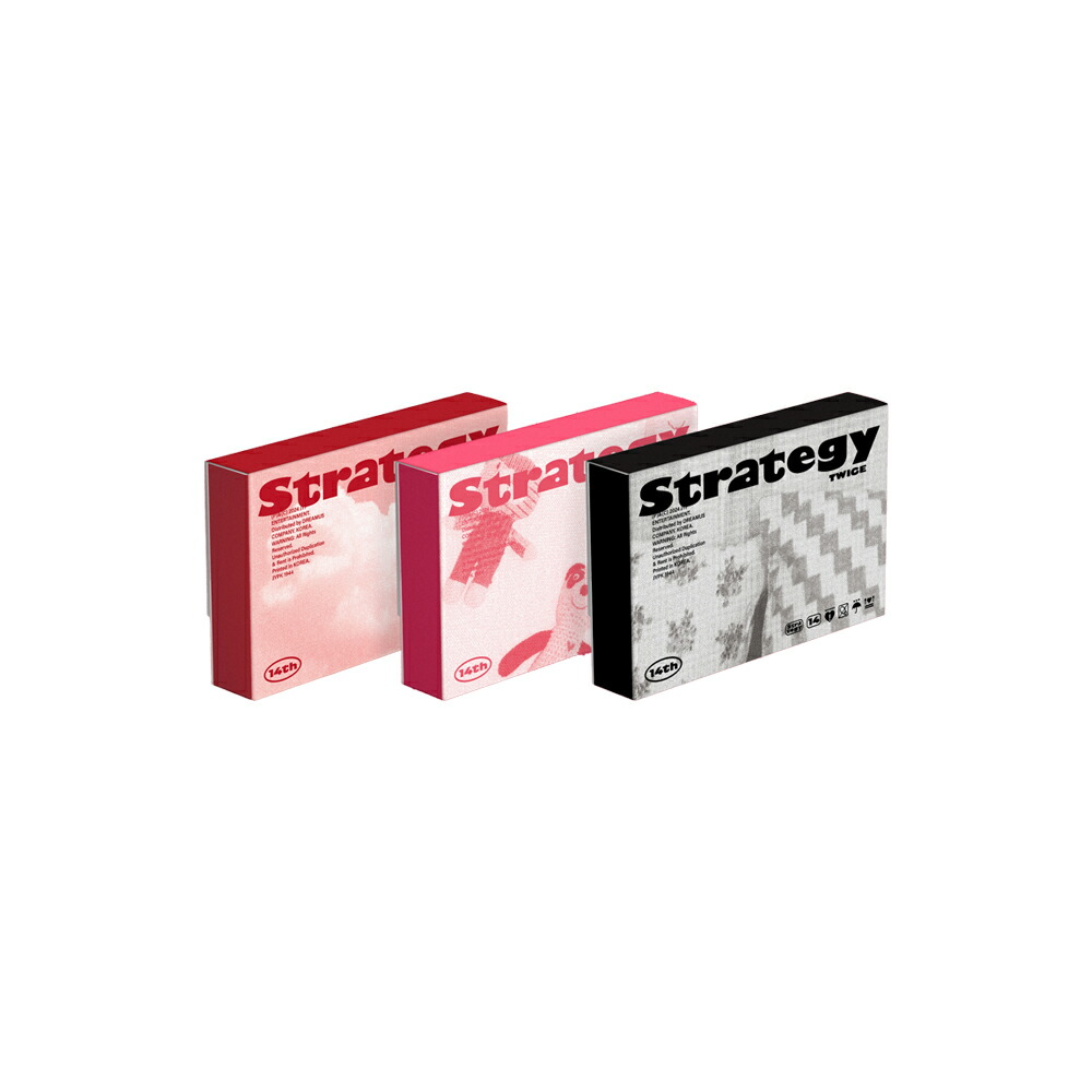 TWICE〜オールコンプセット STRATEGY 3種セット TWICE〜オールコンプセット STRATEGY 3種セット
