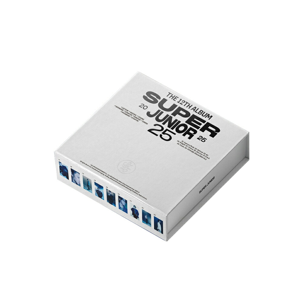 【新品未開封】SUPER JUNIOR 25 SMini Ver. 全9種セット 韓国盤】The 12th Album'Super Junior25'(SMini Ver./9種セット