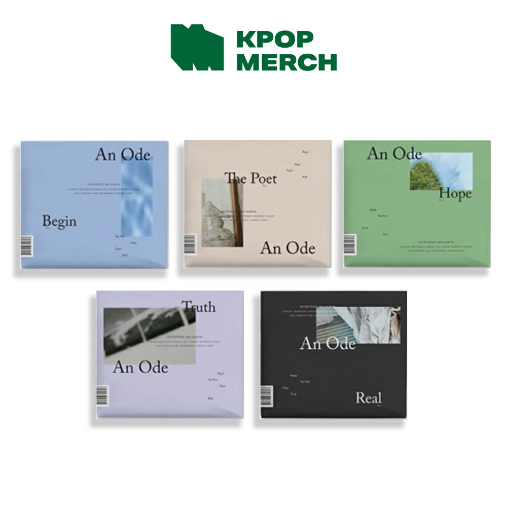An Ode シリーズ 5枚セット 楽天市場】SEVENTEEN - 3RD ALBUM 「An Ode」 (KiT ver.) リニューアル