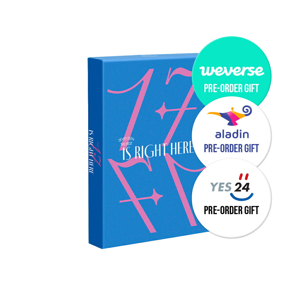 楽天市場】【おまけ付き】SEVENTEEN BEST ALBUM '17 IS RIGHT