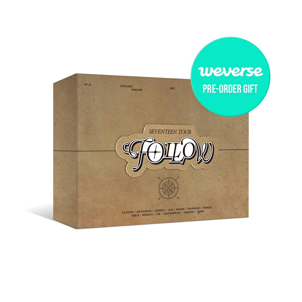 【楽天市場】【WEVERSE特典選択】 SEVENTEEN TOUR [FOLLOW] TO SEOUL DIGITAL CODE [7月12 ...