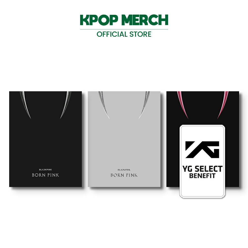 BLACKPINK 2枚セット ブラックピンク Born Pink Blackpink 2nd Album 'Born Pink' - Pink Box Set Version – KMALL09