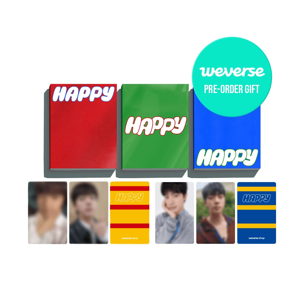 Album JIN (BTS) - Set Completo Happy Journey+Imagine+Navigate 3 Versioni + Benefit Preordine + Pacchetto Esclusivo BolsVos Con Digital Planner - 5