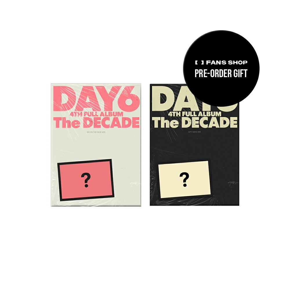 新品 DAY6 The DECADE イヤホンVer ヨンケイ DAY6 / THE DECADE (イヤホン VER.) (4種から1種ランダム発送