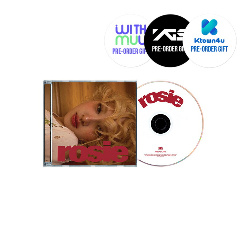 楽天市場】☆YG特典☆ ROSE - first studio album 「rosie
