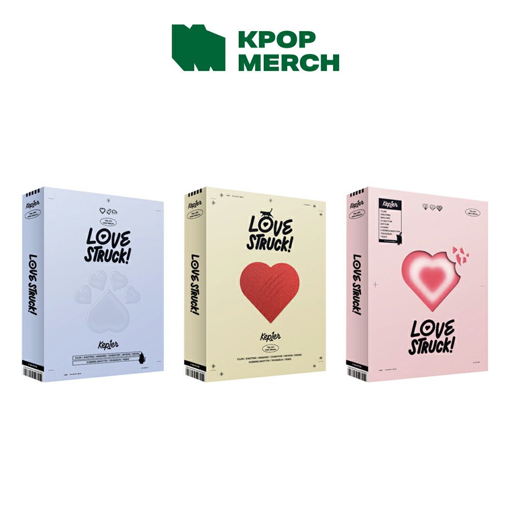 楽天市場】【推し活SALE】 Kep1er [ LOVE STRUCK ] 3種選択 4th