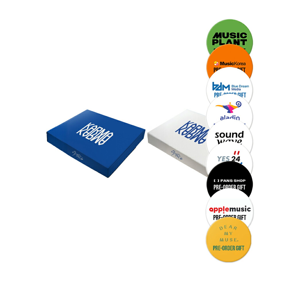 楽天市場】Stray Kids - KARMA (CEREMONY ver. /HOORAY ver.)一般盤