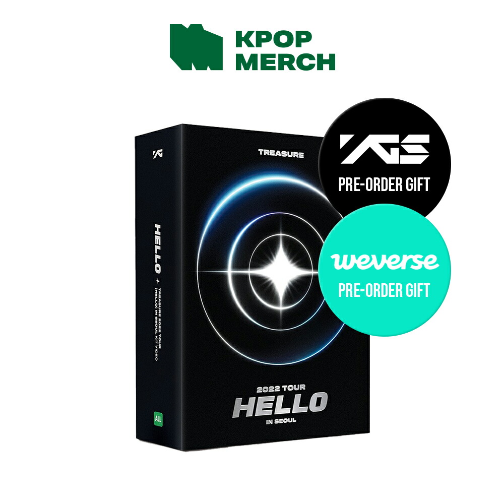 TREASURE HELLO ソウルコン FCブース 限定特典 フルセット 楽天市場】【Weverse/YG特典選択】TREASURE - 2022 TOUR [HELLO] IN