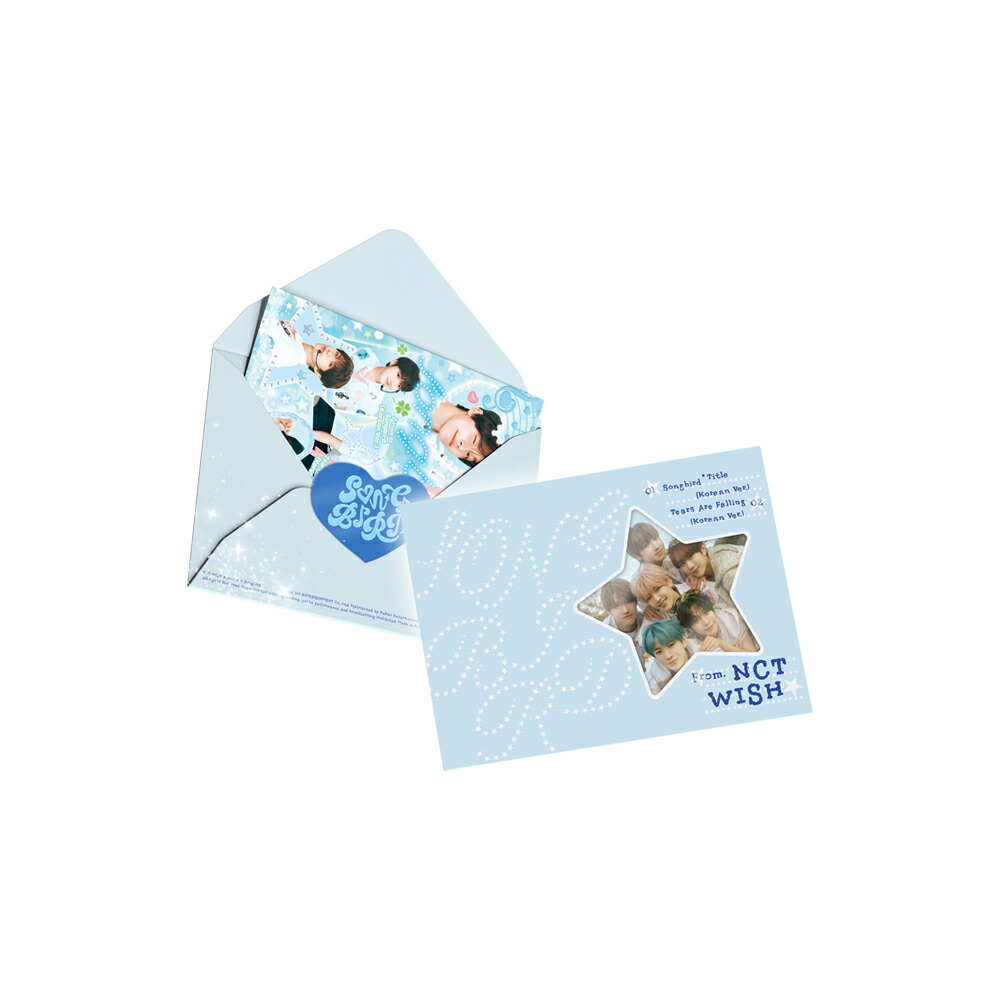 nct wish songbird letter ver. 未開封 20枚 Amazon.co.jp: [ Letter Ver. ] NCT WISH - SINGLE ALBUM