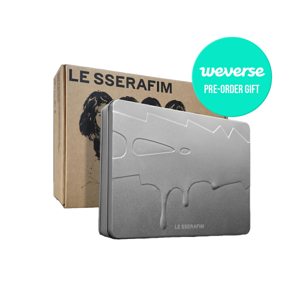 【特典付／新品未開封】LE SSERAFIM アルバム HOT　12点セット LE SSERAFIM 5thミニアルバム 'HOT'《HMV限定特典：ステッカー(6