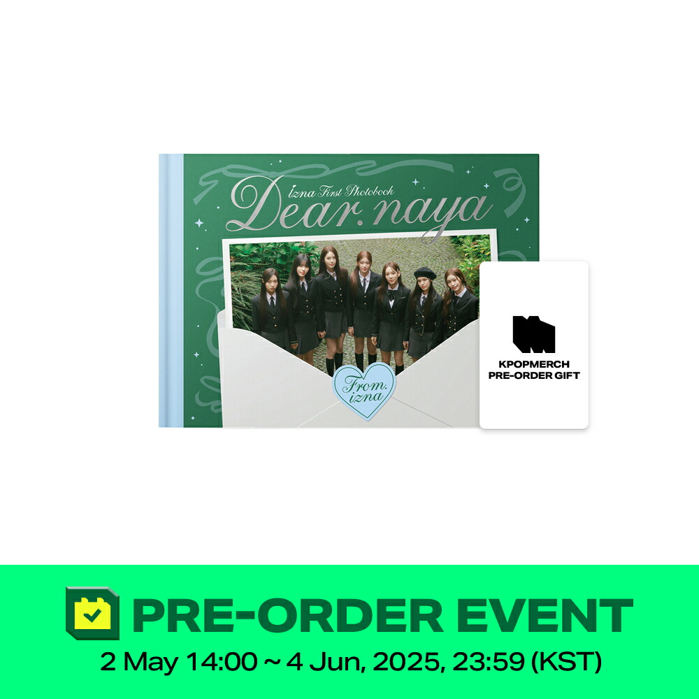 izna N/a ジョンウン ポップアップ IZNA - THE 1ST MINI ALBUM N/a OLIVE YOUNG POP-UP TRADING