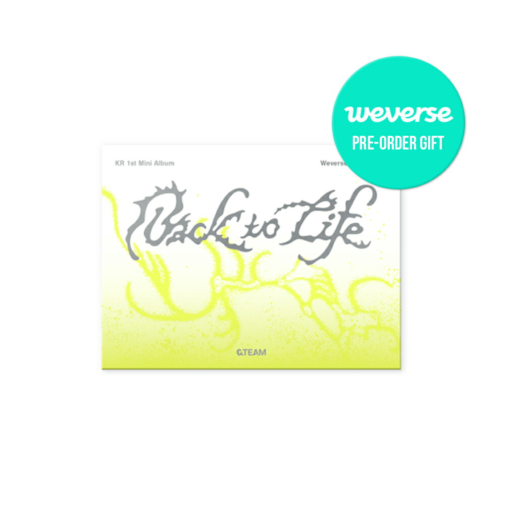 楽天市場】&TEAM - KR 1st Mini Album 「Back to Life」 (ROAR ver